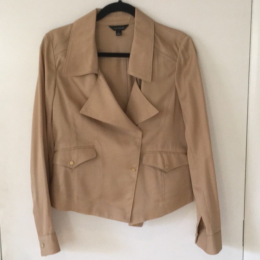 Ann Taylor jacket with gold metallic buttons
